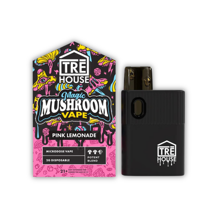 TRE House Magic Mushroom 2g Disposable Vape- Pink Lemonade