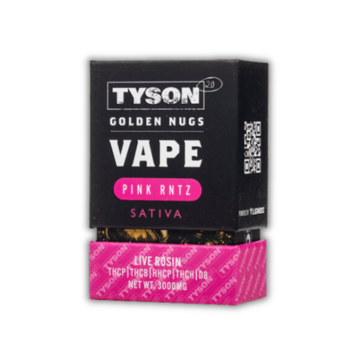 Mike Tyson 2.0 Disposable 3G Pink RNTZ Flavor