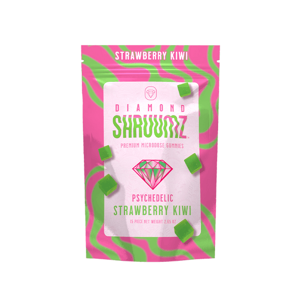 Diamond Shruumz Gummies (Strawberry Kiwi)