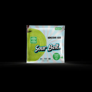 Hometown Hero Sour Belts (Atomic Apple) - 150mg THC