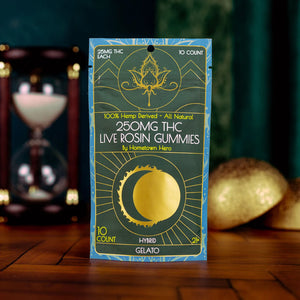 Hometown Hero Delta-9 Live Rosin Gummies (Gelato)