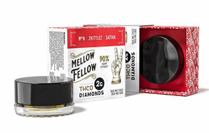 Mellow Fellow Delta 10 Diamonds Wax (Zkittlez) - 2 Grams