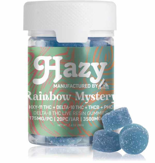 Hazy Delta 8 Gummies Rainbow Mystery (3500mg)