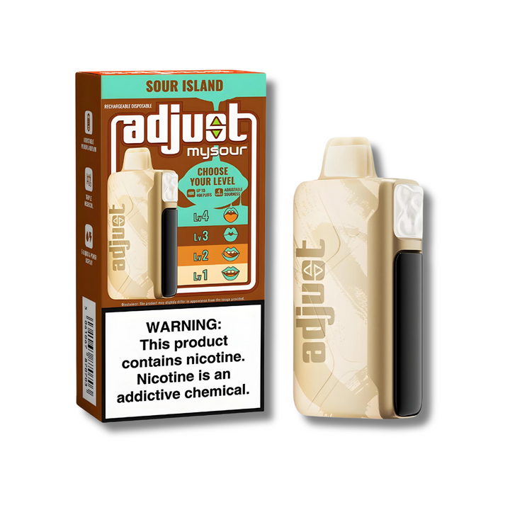 Adjust MySour 40K Disposable Vape - Sour Island Flavor