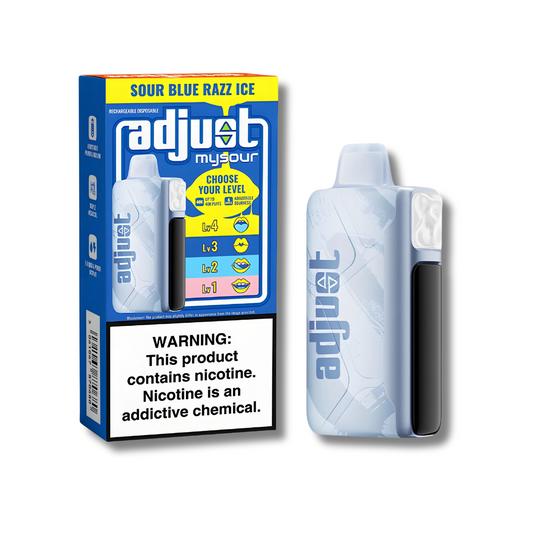 Adjust MySour 40K Disposable Vape - Sour Blue Razz Ice