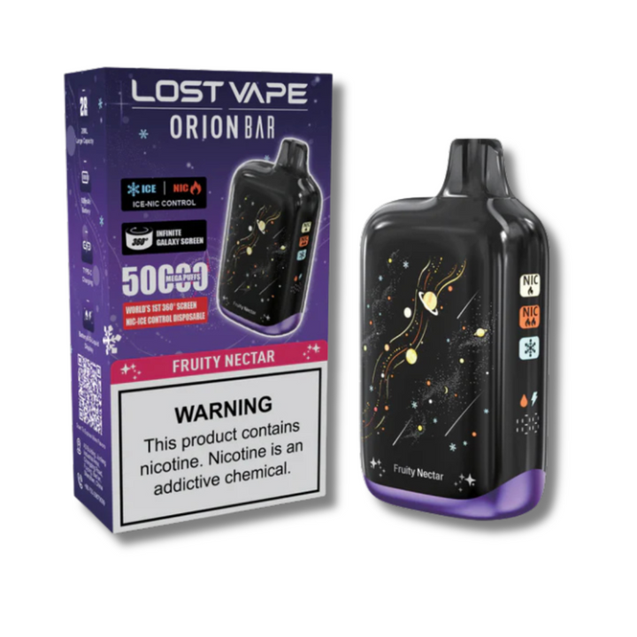 Lost Vape Orion Bar 50K Disposable Vape - Fruity Nectar Flavor