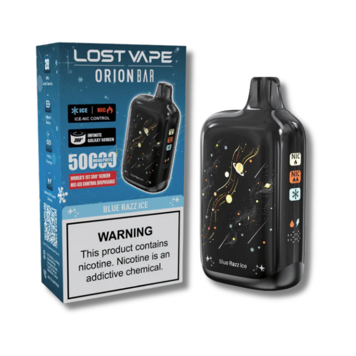 Lost Vape Orion Bar 50K Disposable Vape - Blue Razz Ice