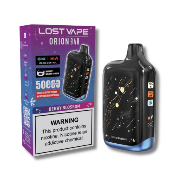 Lost Vape Orion Bar 50K Disposable Vape - Berry Blossom Flavor