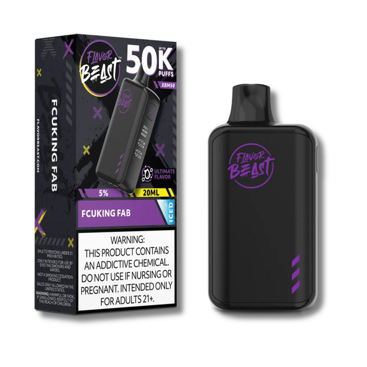 Fcuking Fab Flavor Beast XBM50 Disposable Vape 50K