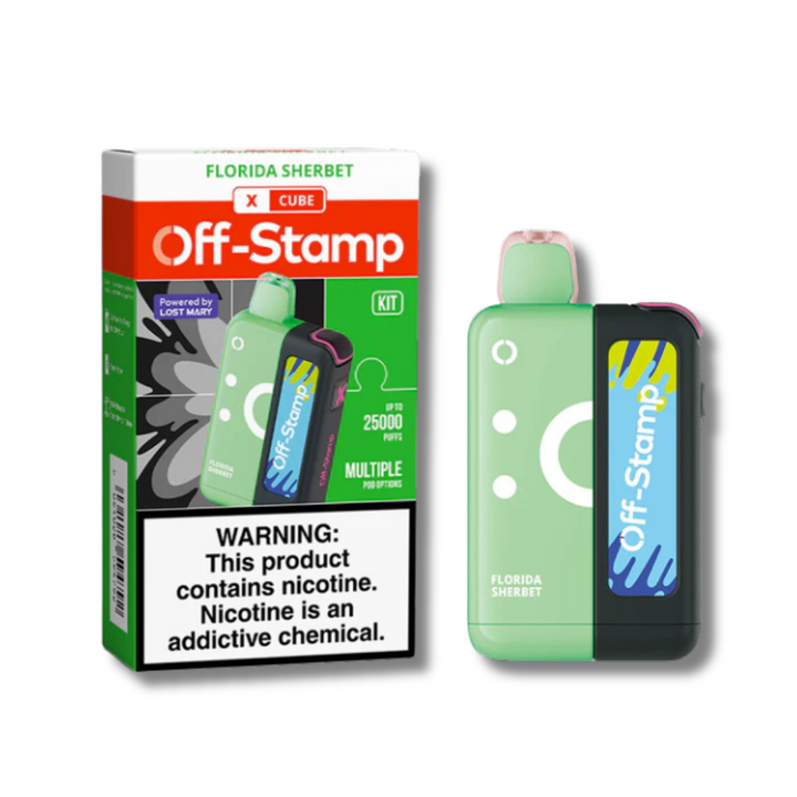 Off Stamp X-Cube Disposable Kit 25000 - Florida Sherbet