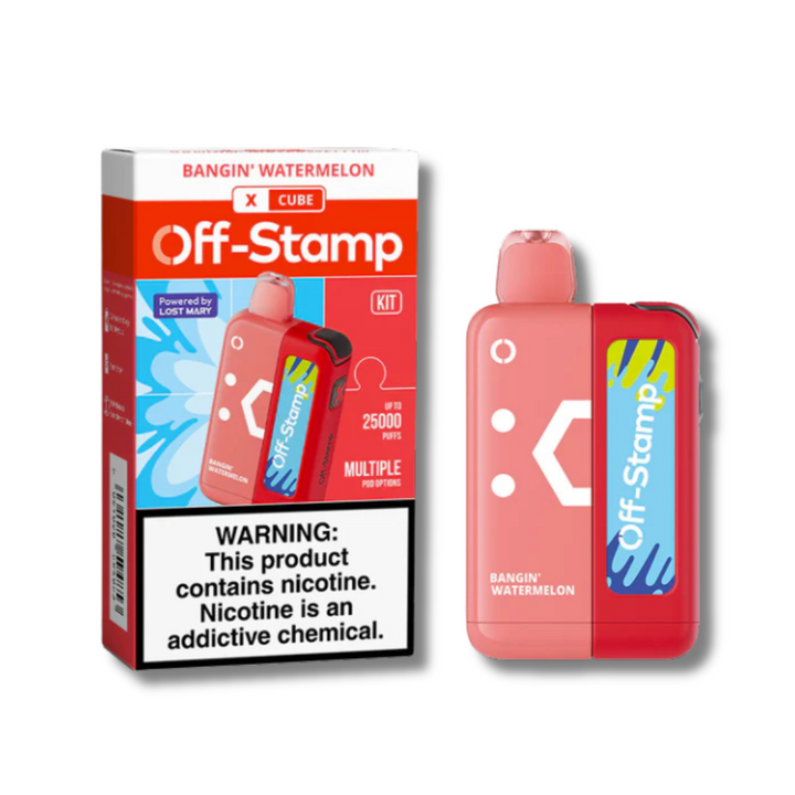 Off Stamp X-Cube Disposable Kit 25000 - Bangin Watermelon Flavor