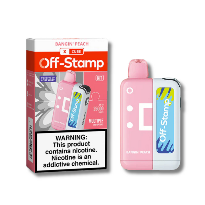 Off Stamp X-Cube Disposable Kit 25000 - Bangin' Peach