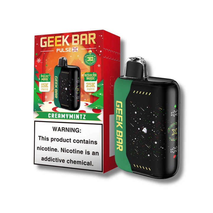 Geek Bar Pulse X Disposable Vape Christmas Edition Flavors 25K