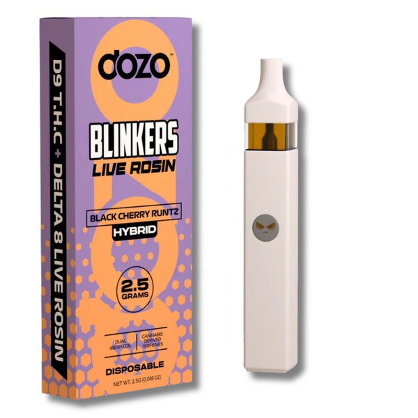 DOZO Delta 9 THC + Delta 8 Live Rosin Disposable 2.5G