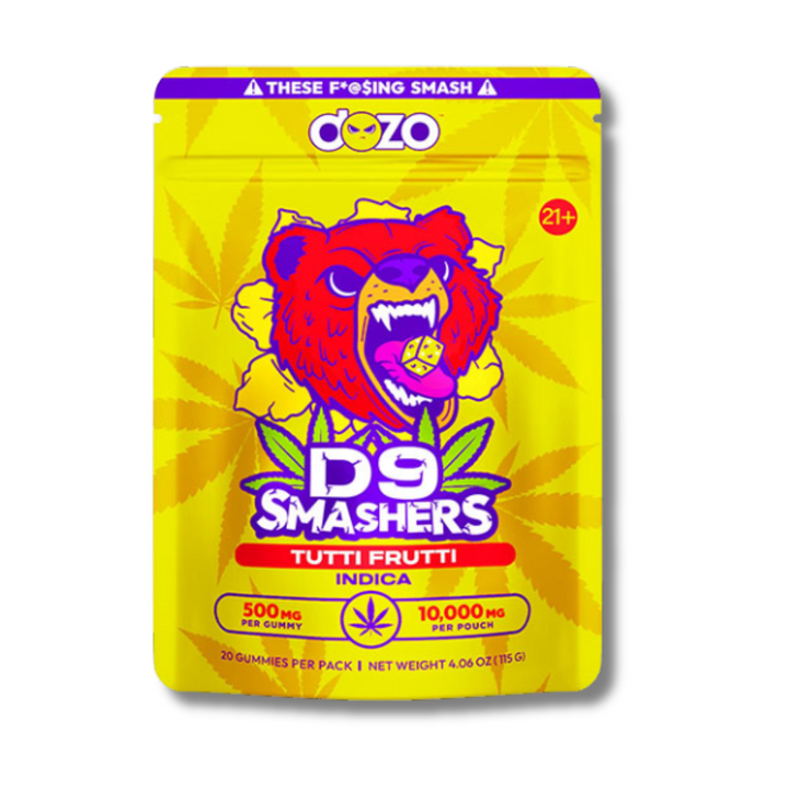 DOZO D9 THC Smashers 10000MG - Tuffi Fruitti (Indica)