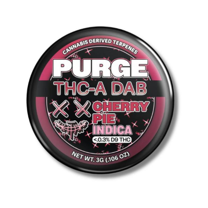 Purge THCA 3 Grams Dabs Cherry Pie Strain