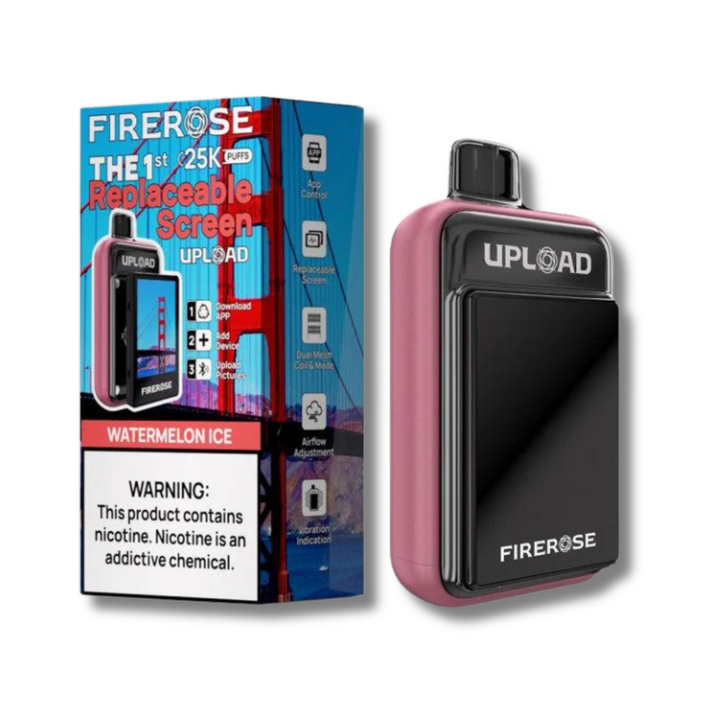 Firerose Upload Bluetooth Disposable Kit 25000 Puffs Watermelon Ice