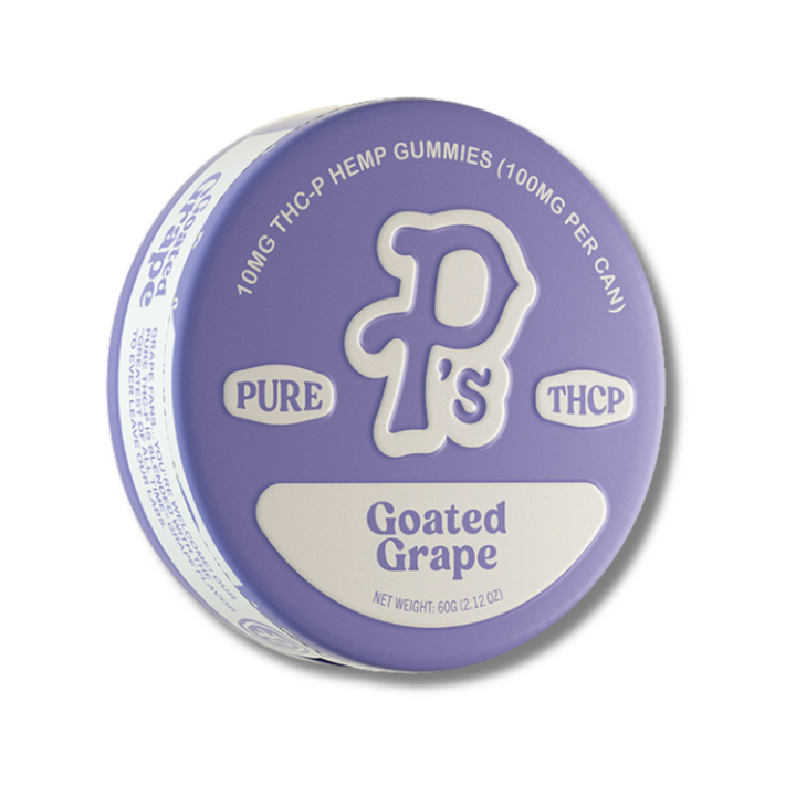 Perfectly Pure THCP Push P's Gummies 100MG 10CT. Goated Grape Flavor