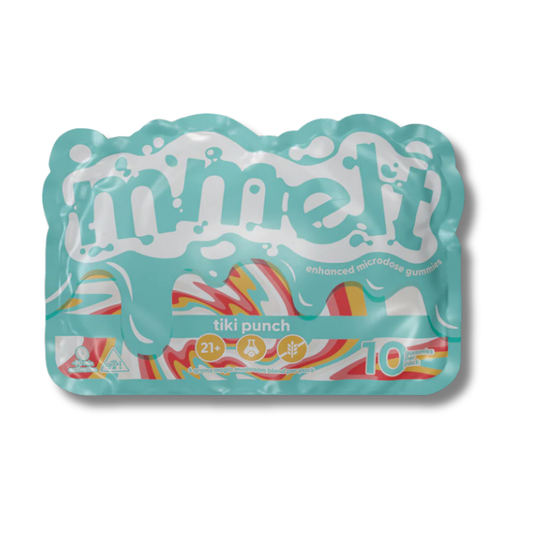 Mmelt Magic Mushroom Gummies 10 Pack 6G - Tiki Punch Flavor