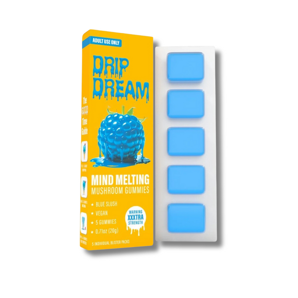 Drip Dream Mind Melting Mushroom Gummies 5 Pack