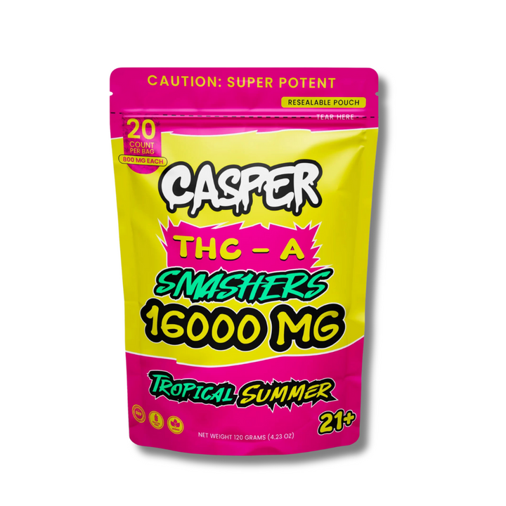 Casper THCA Smashers Gummies 16000MG - Tropical Summer