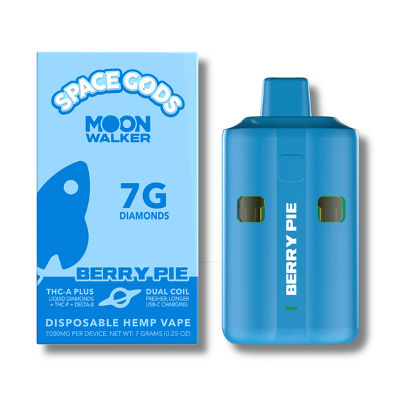 Space Gods MoonWalker THCA Disposable 7 Grams