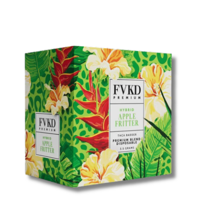 FVKD Premium THCA Badder 3.5G Disposable Apple Fritter