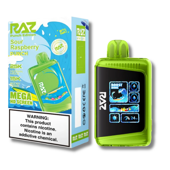 RAZ LTX DC25000 Punch Edition Disposable - Sour Raspberry Punch