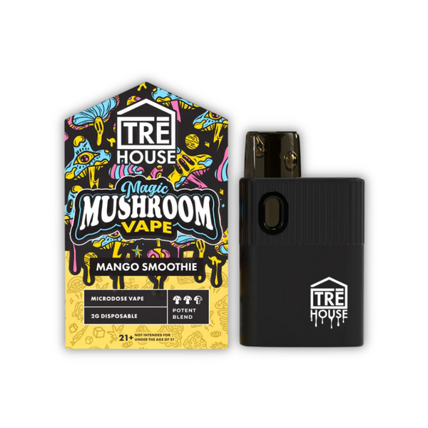 TRE House Magic Mushroom 2g Disposable Vape- Mango Smoothie