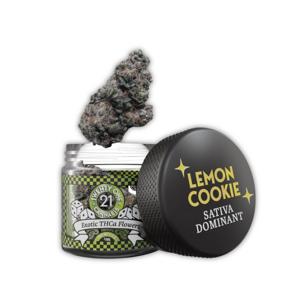 Twenty One Cannabis Exotic THCa Flower 3.5g - Lemon Cookie