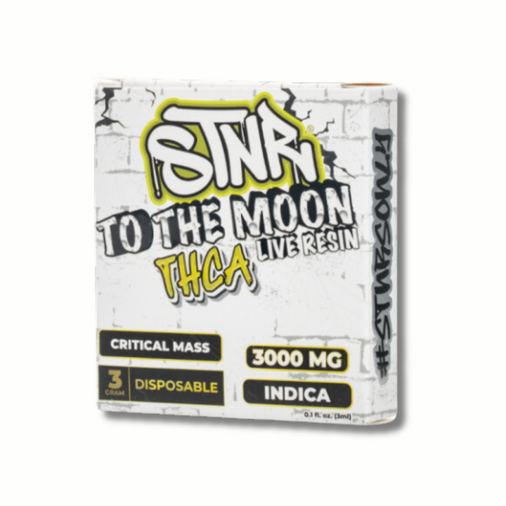 STNR Creations To The Moon THCA LIVE RESIN 3G Disposable Vape - Critical Mass