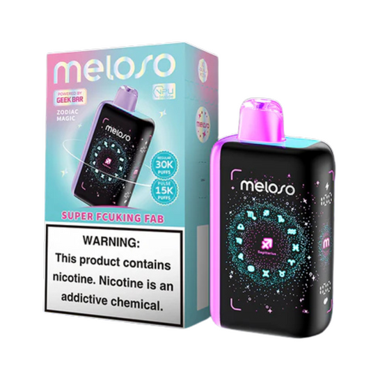 Super Fcuking Fab Geek Bar Meloso 30000 Disposable Vape