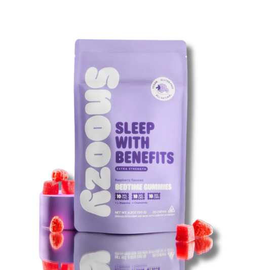 Snoozy Delta 9 THC Gummies Extra Strength - Bedtime