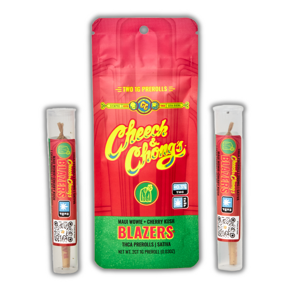 Cheech and Chong's Blazers THCA Pre-Rolls 2 Pack