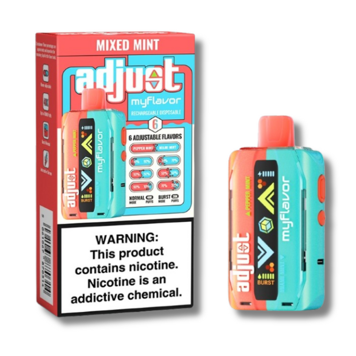 Adjust MyFlavor 40K Disposable Vape By Lost Mary - Mixed Mint Flavor