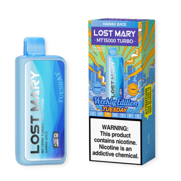 Lost Mary Turbo MT15000 Disposable Weekly Edition Flavors