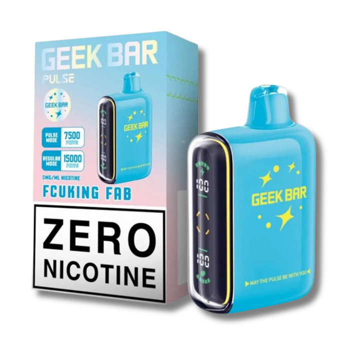 Geek Bar Pulse Zero Nicotine Disposable Vape Fcuking Fab Flavor