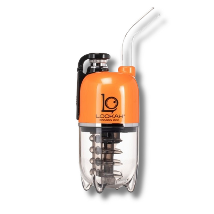 Lookah Dragon Egg Dab Rig Vaporizer Orange