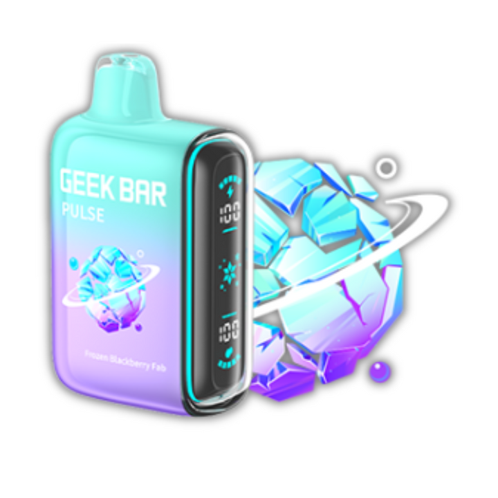 Geek Bar Pulse 15K Frozen Edition Disposable Frozen Blueberry Fab Flavor