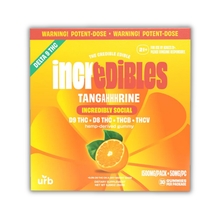 URB Incredibles Gummies 1500 MG 30ct Tangahhrine