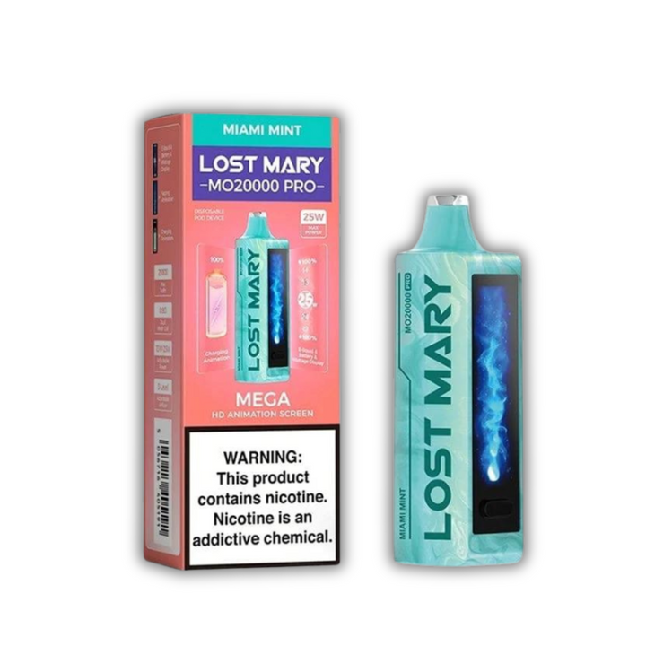 Lost Mary MO20000 Pro Disposable Vape Miami Mint