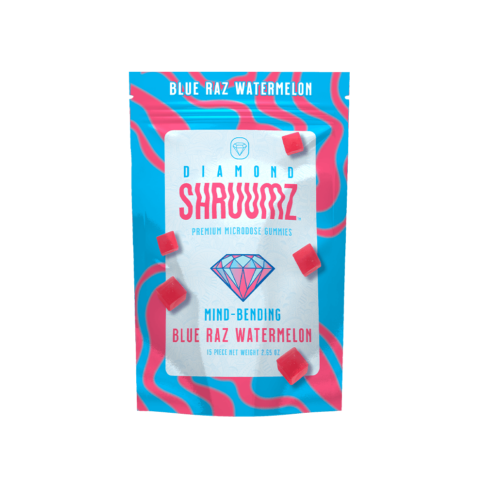 Diamond Shruumz Gummies (Blue Raz Watermelon)