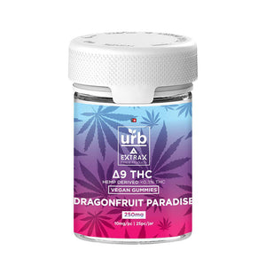 Urb Dragonfruit Paradise Delta 9 THC Vegan Gummies